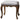 weathered dressing stool