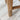 Close up of wooden leg of standford dining chair