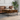 Chic Smoked Oak Coffee Table with Hidden Storage