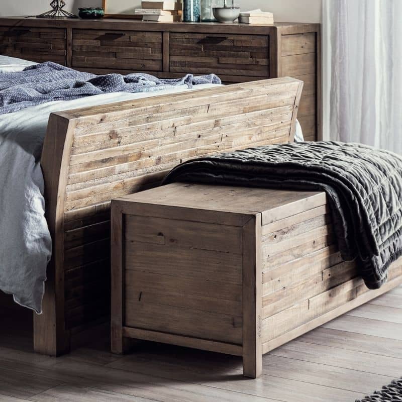 Dulwich Reclaimed Wood Bed | Modish Living – Modish Living Furniture