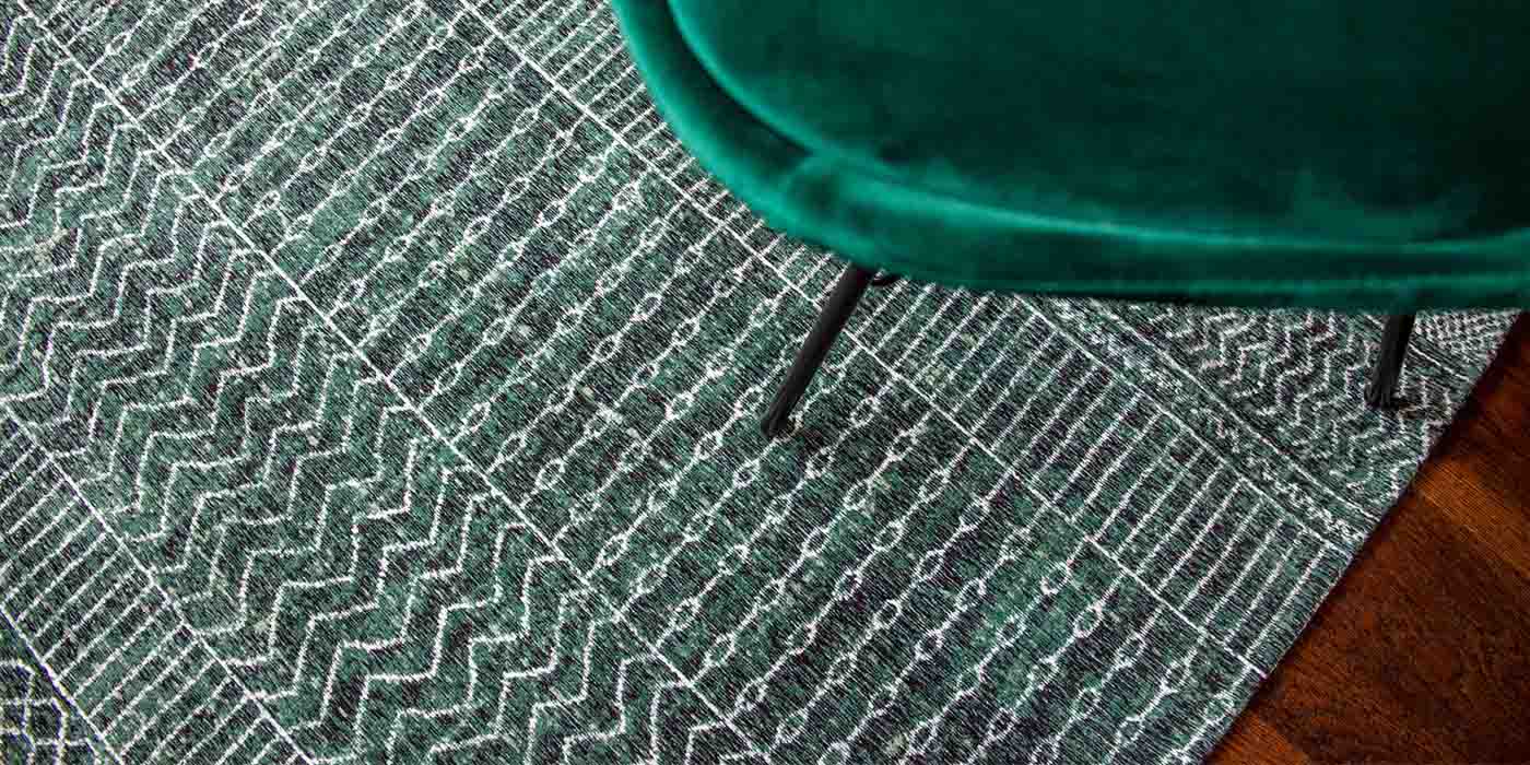 Louis de Poortere Khayma Desert Grass Green Rug