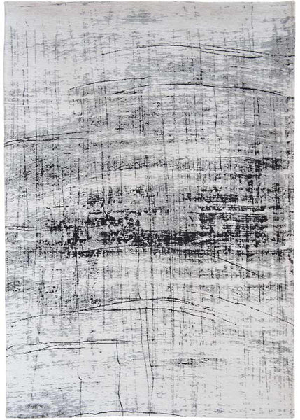Louis de Poortere Mad Men Metro Black & White Rug