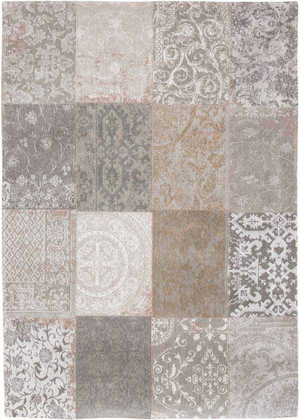 Louis de Poortere Vintage Patchwork Ghent Beige Rug