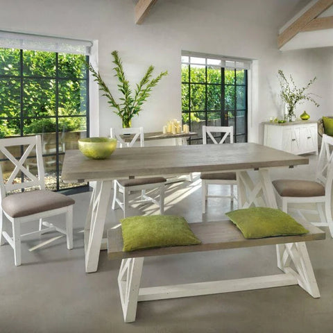 Rustic dining table