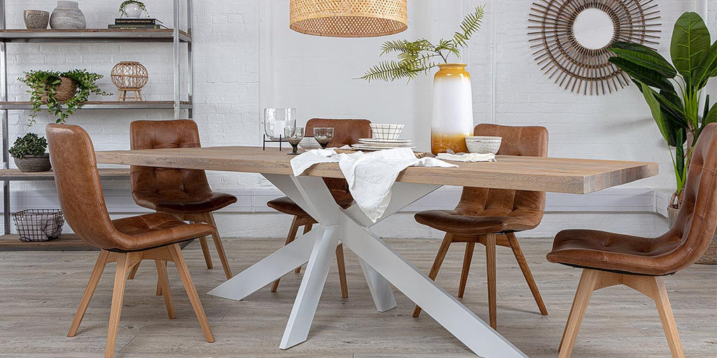 Amalfi Oak Dining Table