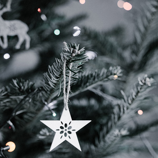 Small Wooden Star Decoration 
