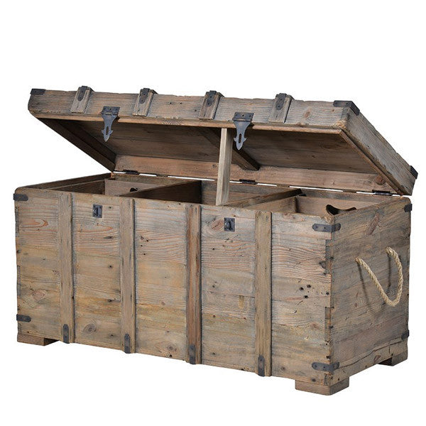 Colonial Reclaimed Wood Blanket Box