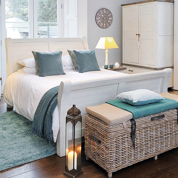 Dorset Reclaimed Wood King Size Bed