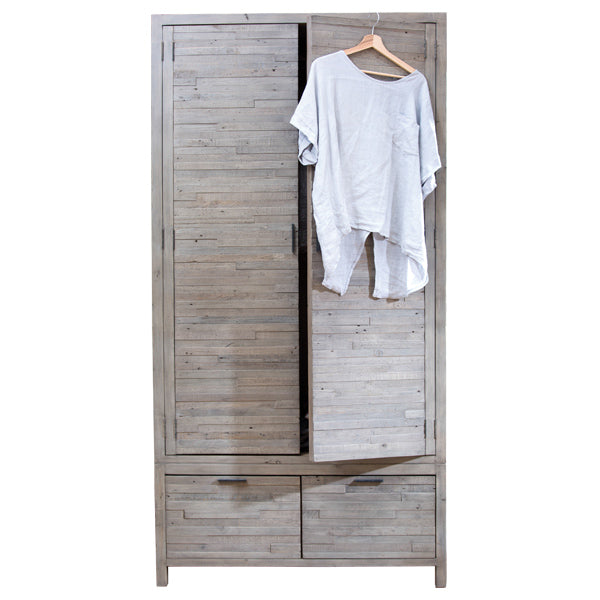 Dulwich Reclaimed Wood Wardrobe