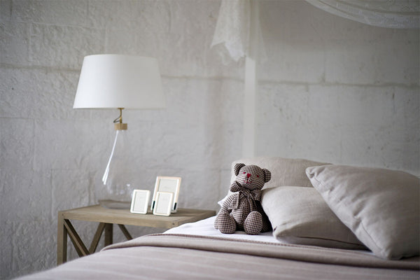 Toy on Reclaimed Wood Bed