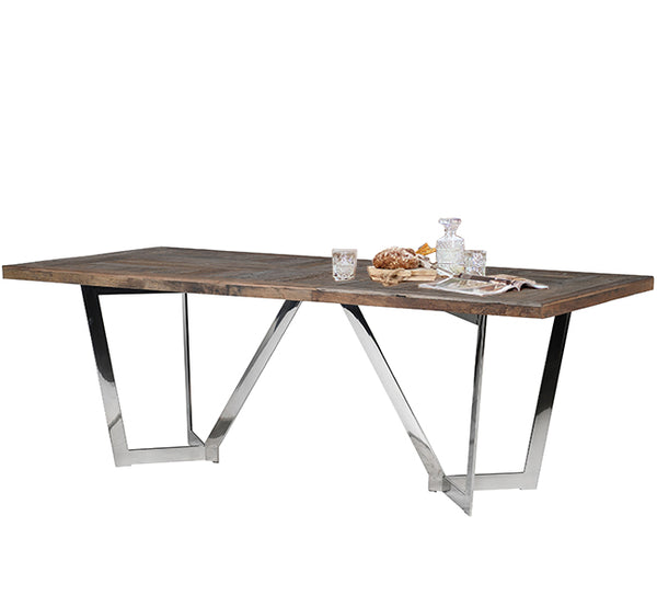 Glasgow Reclaimed Elm Dining Table