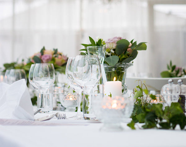 Glasses on Table