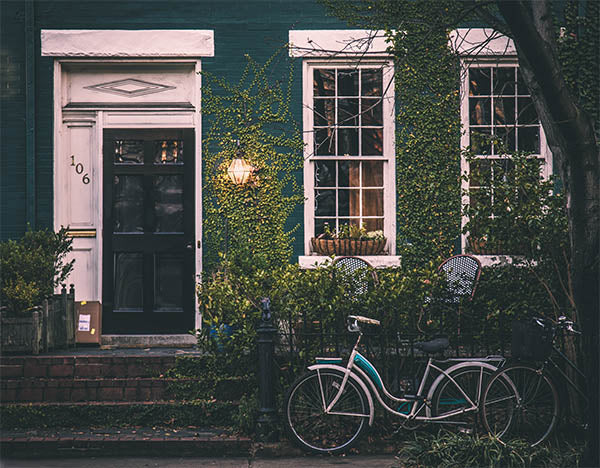 House Door with Windows