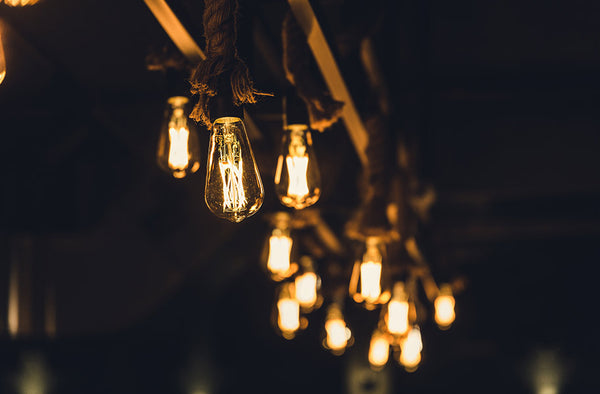 Outdoor Lights in Garden