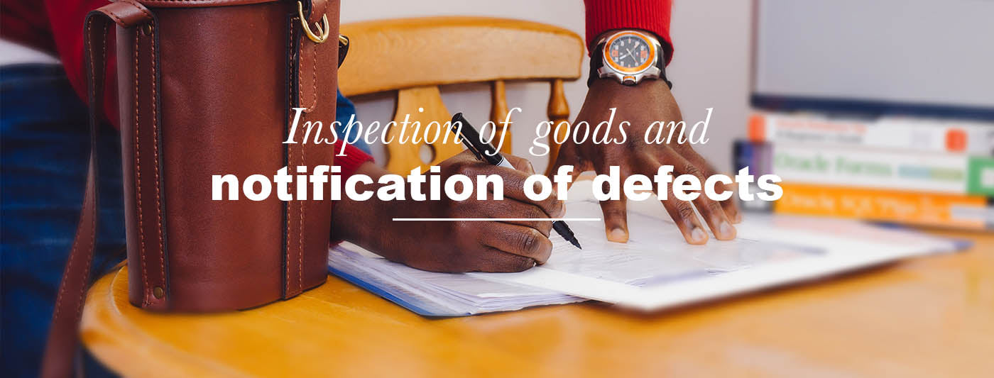 Inspection of Goods