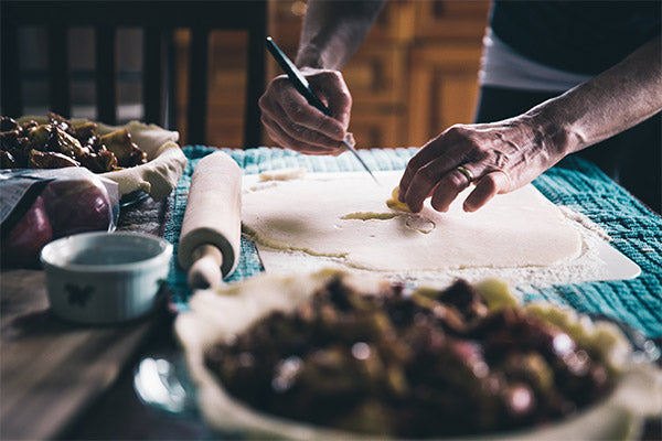 Lazy Day Cooking in Kitchen