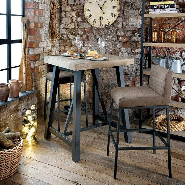 Lowry Brunel Industrial Bar Stools 