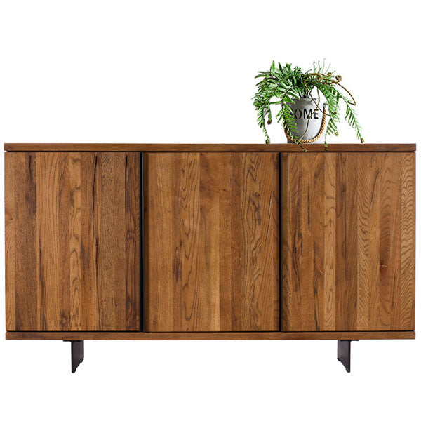 Mitcham Industrial Oak Sideboard
