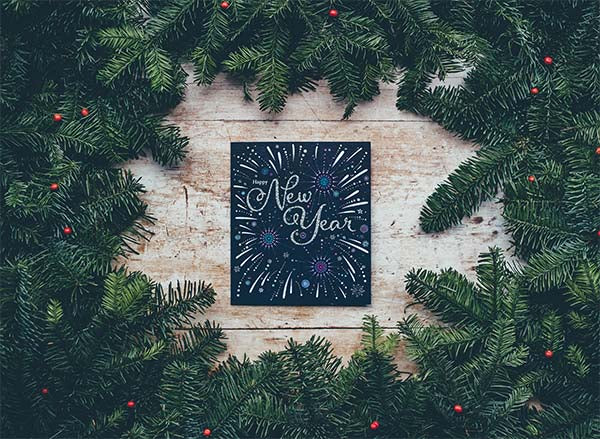 New Year Garland