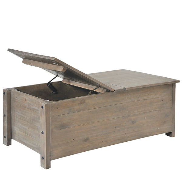 Quinton Reclaimed Wood Blanket Box