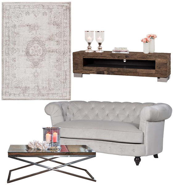 Luxe Kensington Reclaimed Wood Coffee Table