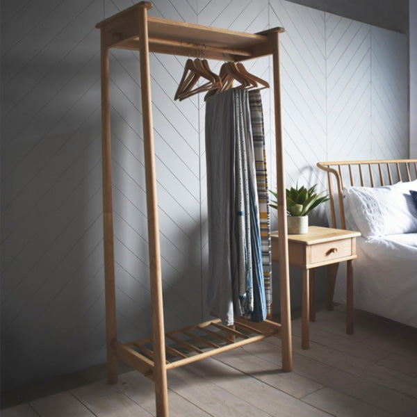 Wycombe Oak Open Wardrobe