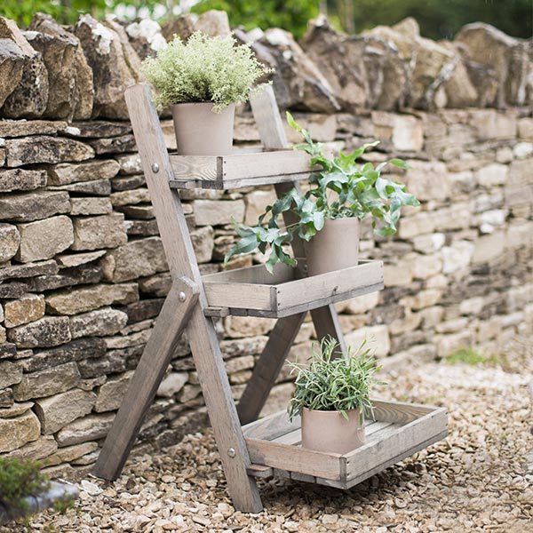 Small Wooden Aldsworth Pot Ladder