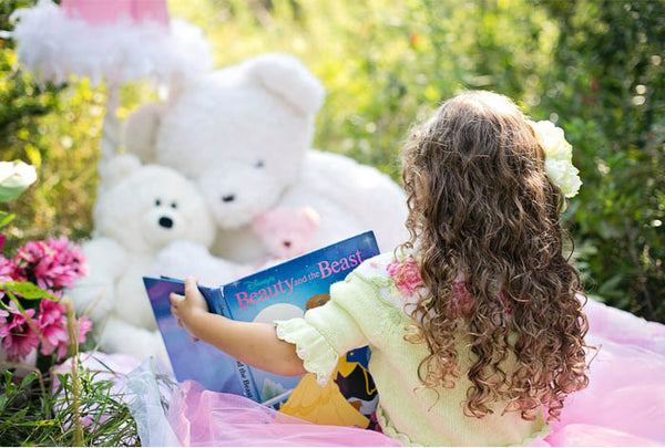 Little reading in the garden