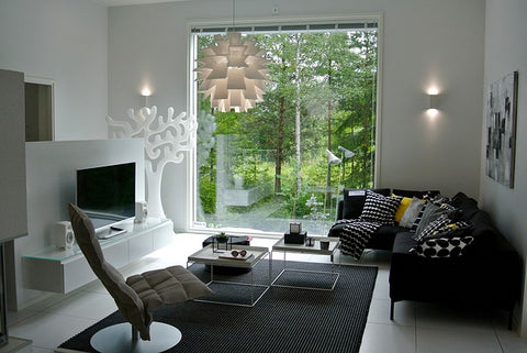 Contemporary living room furniture pattern decoration