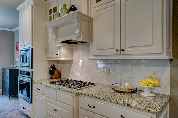 Single wall kitchen furniture - white furniture